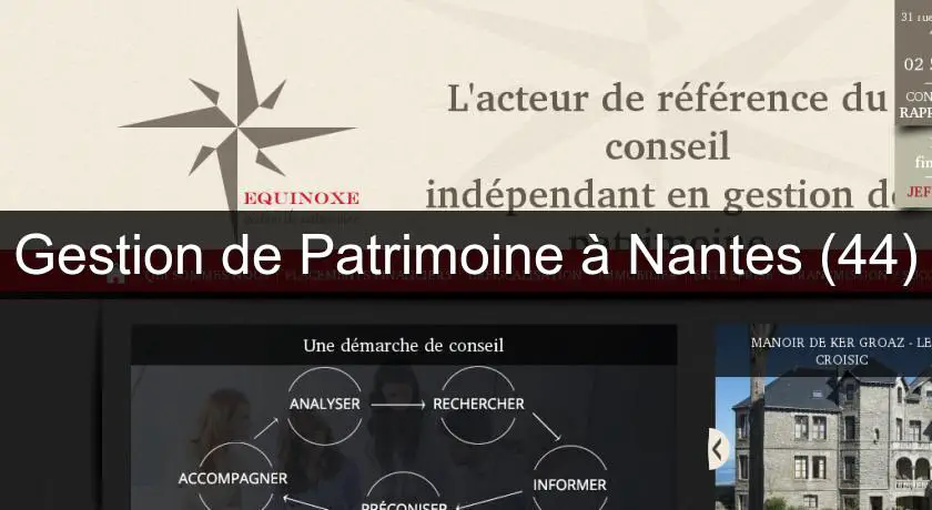 Gestion de Patrimoine à Nantes (44)