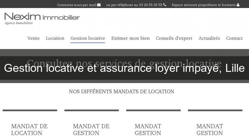 Gestion locative et assurance loyer impayé, Lille Gestion locative et assurance loyer impayé, Lille