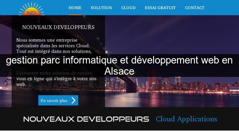 gestion parc informatique et développement web en Alsace