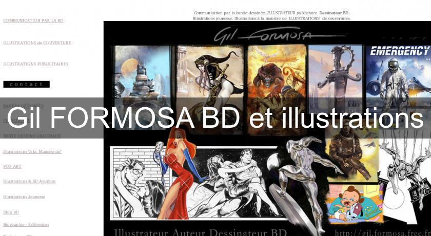 Gil FORMOSA BD et illustrations Gil FORMOSA BD et illustrations