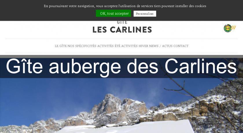 Gîte auberge des Carlines Gîte auberge des Carlines