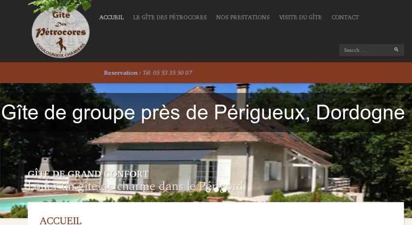 Gîte de groupe près de Périgueux, Dordogne Gîte de groupe près de Périgueux, Dordogne