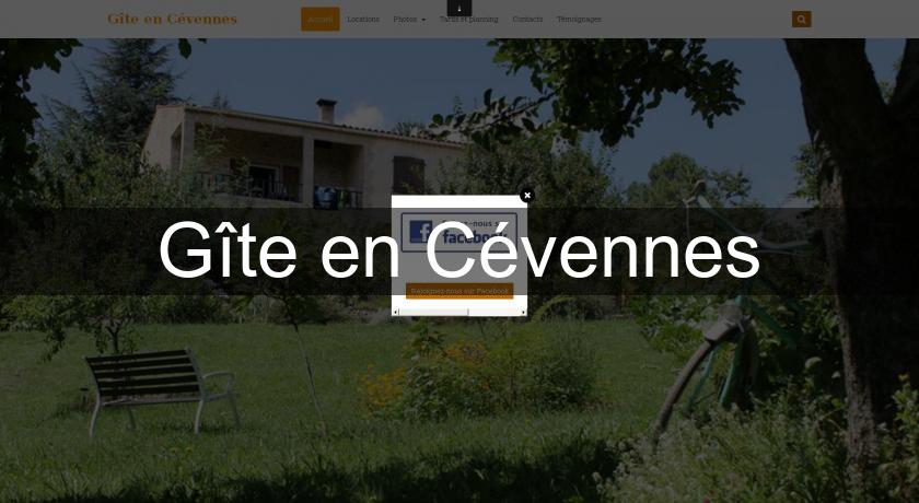 Gîte en Cévennes