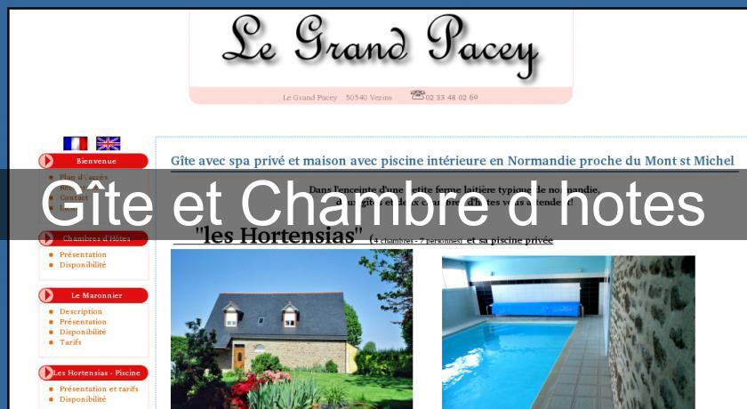 Gîte et Chambre d'hotes Gîte et Chambre d'hotes