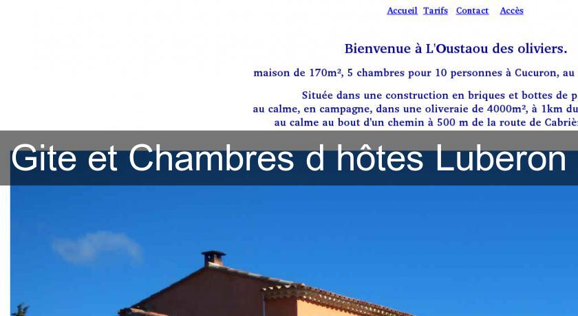 Gite et Chambres d'hôtes Luberon