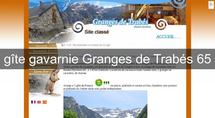 gîte gavarnie Granges de Trabés 65 gîte gavarnie Granges de Trabés 65
