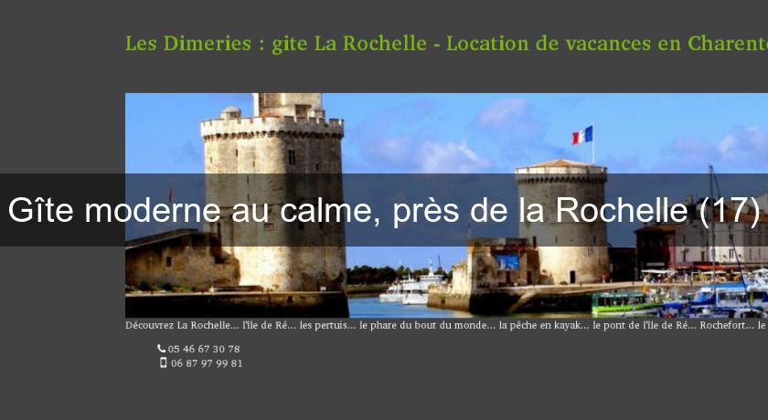 Gîte moderne au calme, près de la Rochelle (17) Gîte moderne au calme, près de la Rochelle (17)