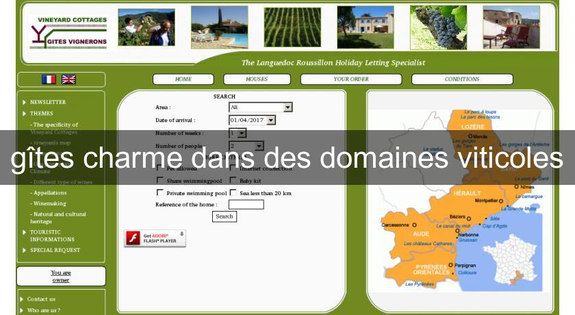 gîtes charme dans des domaines viticoles gîtes charme dans des domaines viticoles