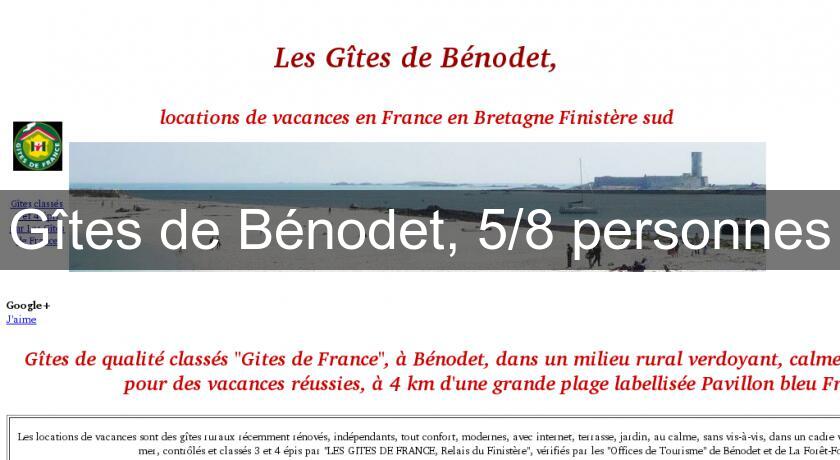 Gîtes de Bénodet, 5/8 personnes Gîtes de Bénodet, 5/8 personnes