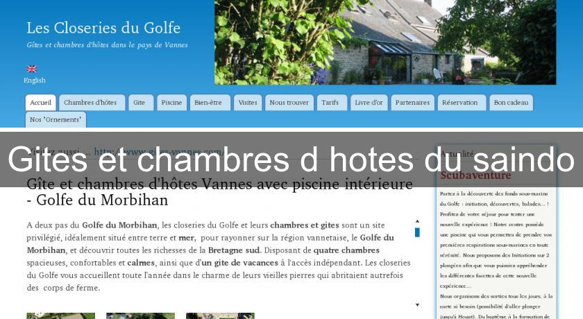 Gites et chambres d hotes du saindo