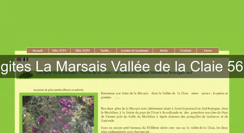 gites La Marsais Vallée de la Claie 56