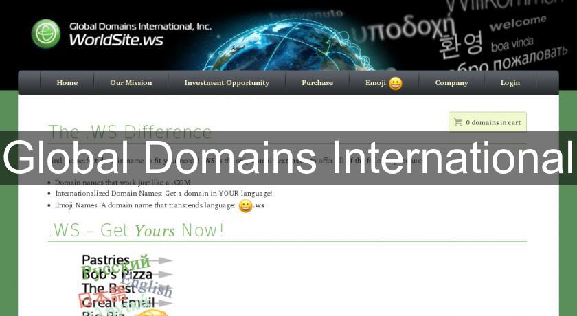 Global Domains International Global Domains International