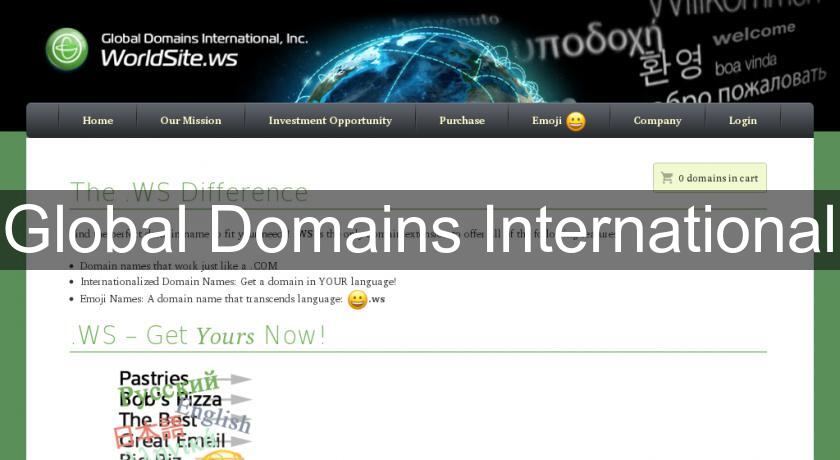 Global Domains International