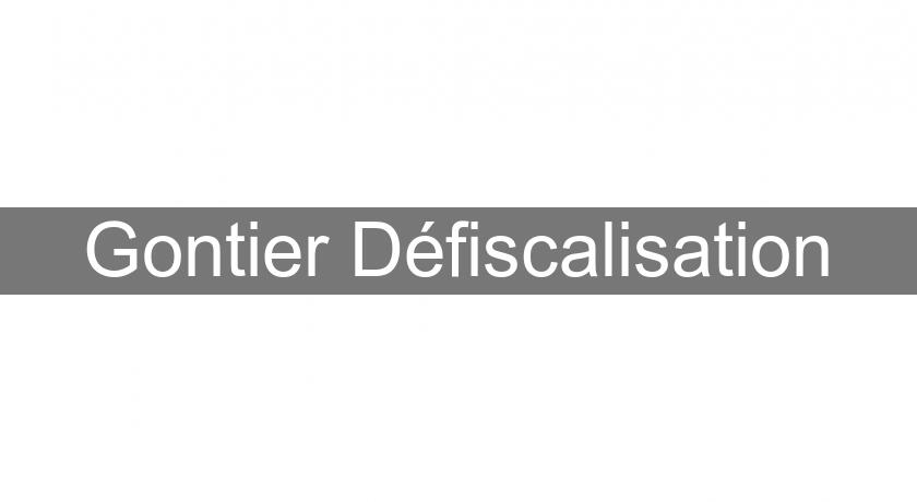 Gontier Défiscalisation Gontier Défiscalisation