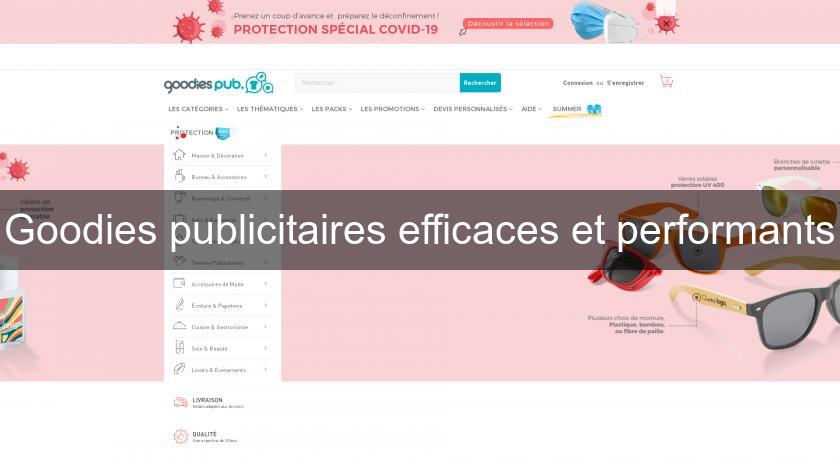 Goodies publicitaires efficaces et performants