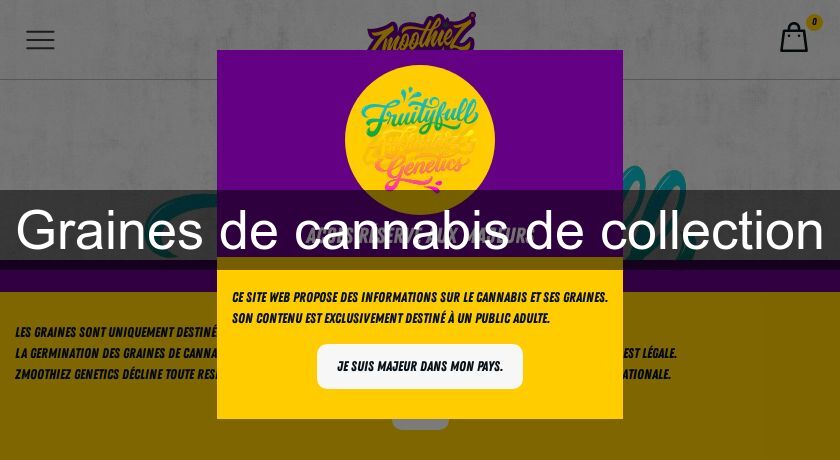 Graines de cannabis de collection