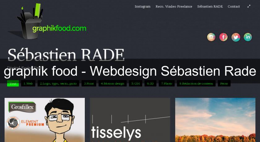graphik food - Webdesign Sébastien Rade graphik food - Webdesign Sébastien Rade