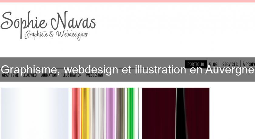 Graphisme, webdesign et illustration en Auvergne