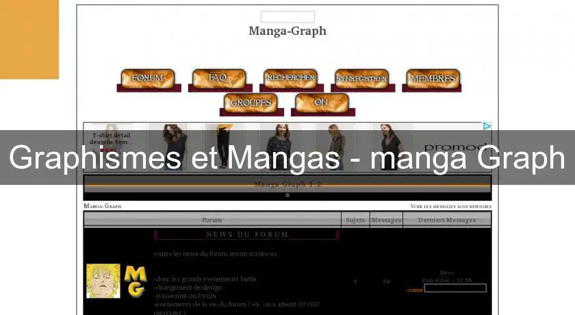 Graphismes et Mangas - manga Graph