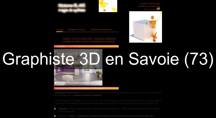 Graphiste 3D en Savoie (73)