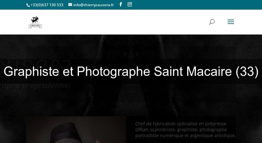 Graphiste et Photographe Saint Macaire (33)