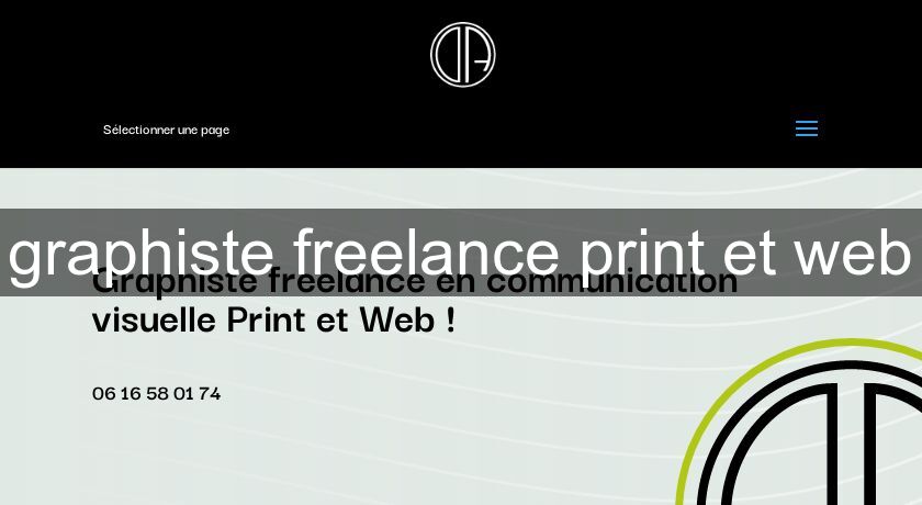 graphiste freelance print et web