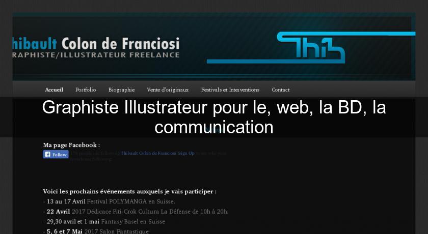 Graphiste Illustrateur pour le, web, la BD, la communication