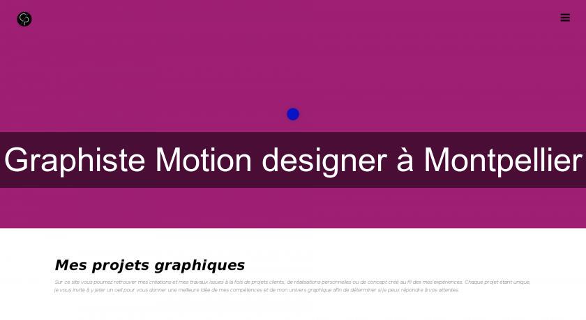Graphiste Motion designer à Montpellier Graphiste Motion designer à Montpellier