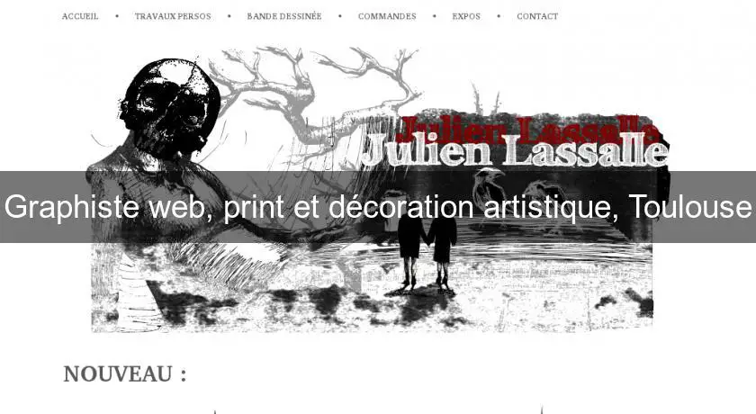 Graphiste web, print et décoration artistique, Toulouse