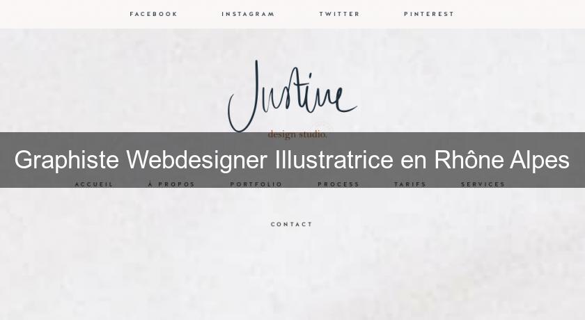 Graphiste Webdesigner Illustratrice en Rhône Alpes