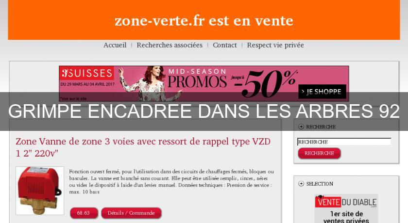 GRIMPE ENCADREE DANS LES ARBRES 92 GRIMPE ENCADREE DANS LES ARBRES 92