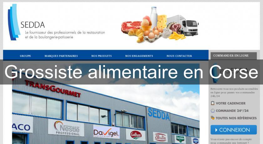 Grossiste alimentaire en Corse