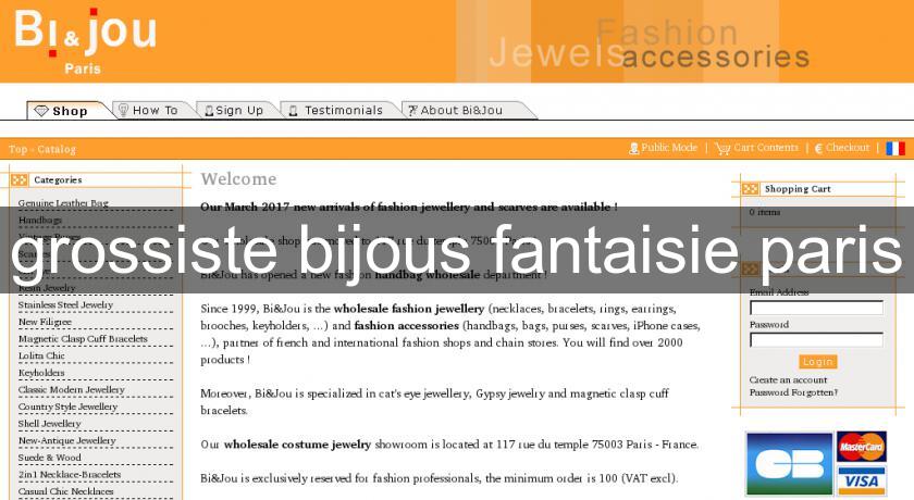 grossiste bijous fantaisie paris grossiste bijous fantaisie paris