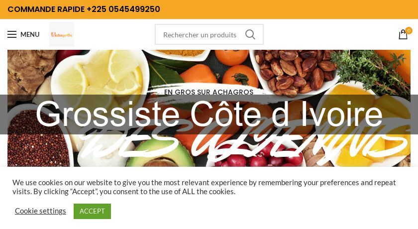 Grossiste Côte d'Ivoire Grossiste Côte d'Ivoire