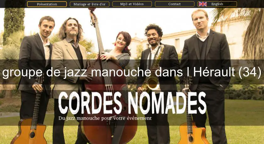 groupe de jazz manouche dans l'Hérault (34)