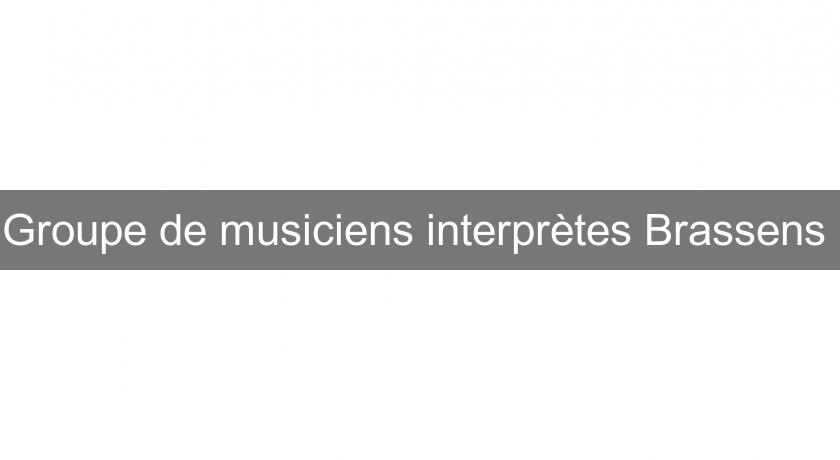 Groupe de musiciens interprètes Brassens Groupe de musiciens interprètes Brassens