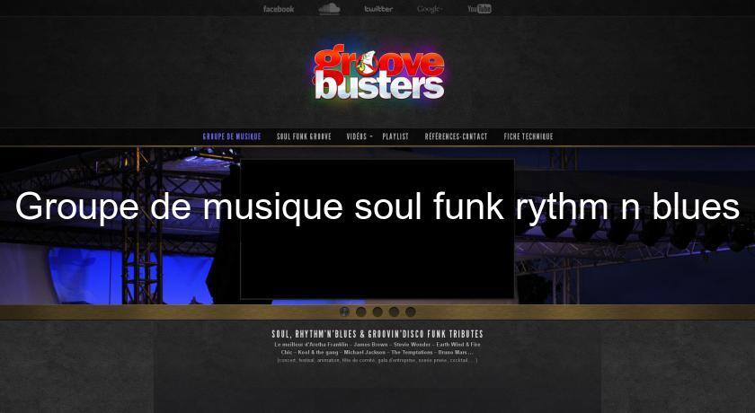 Groupe de musique soul funk rythm'n'blues