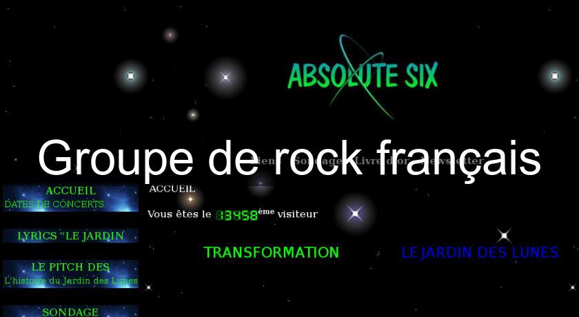 Groupe de rock français Groupe de rock français