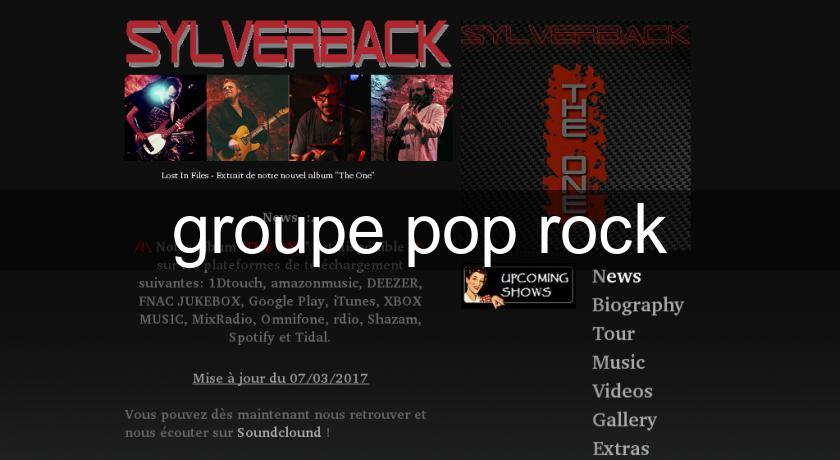 groupe pop rock groupe pop rock