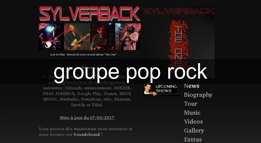 groupe pop rock