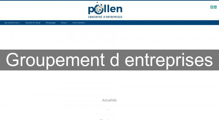 Groupement d'entreprises Groupement d'entreprises