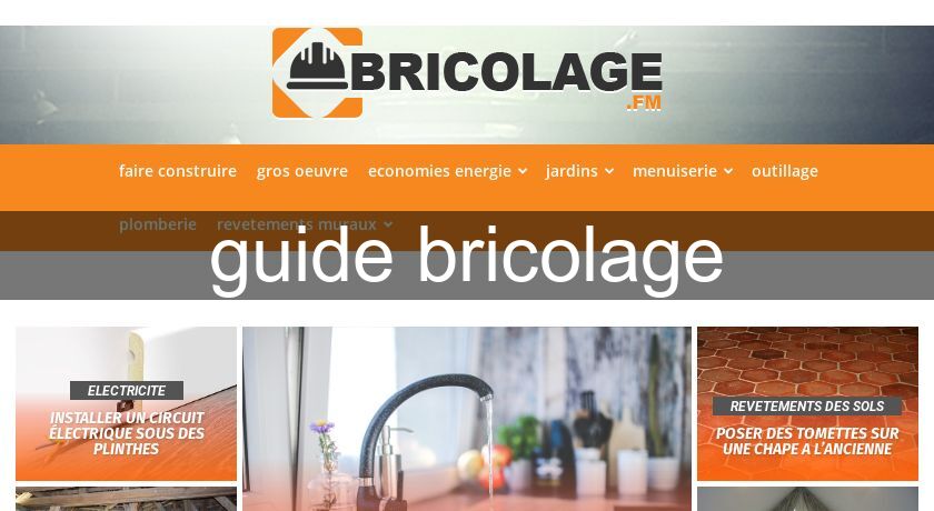 guide bricolage guide bricolage