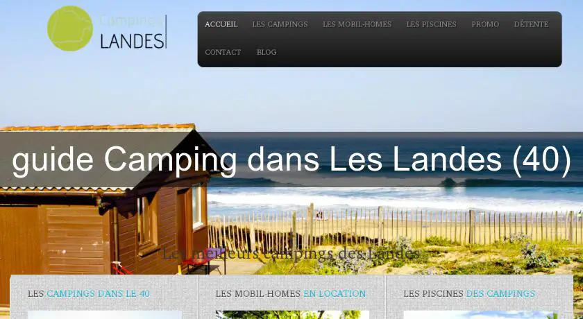 guide Camping dans Les Landes (40)