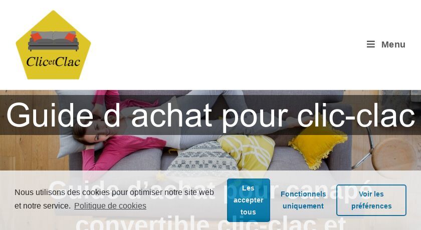 Guide d'achat pour clic-clac Guide d'achat pour clic-clac