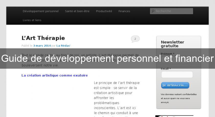 Guide de développement personnel et financier Guide de développement personnel et financier
