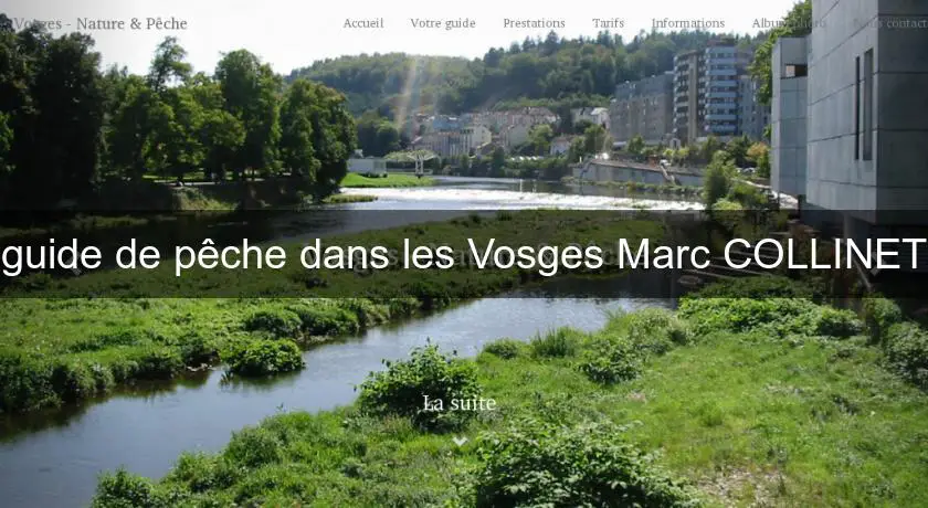 guide de pêche dans les Vosges Marc COLLINET