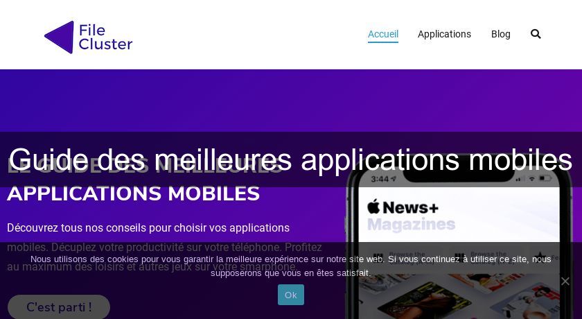Guide des meilleures applications mobiles Guide des meilleures applications mobiles