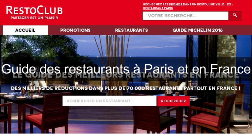 Guide des restaurants à Paris et en France Guide des restaurants à Paris et en France
