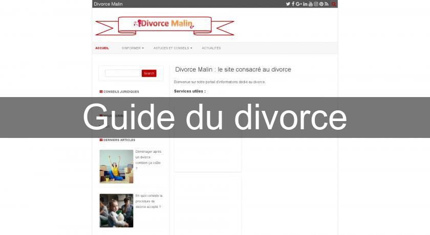 Guide du divorce Guide du divorce