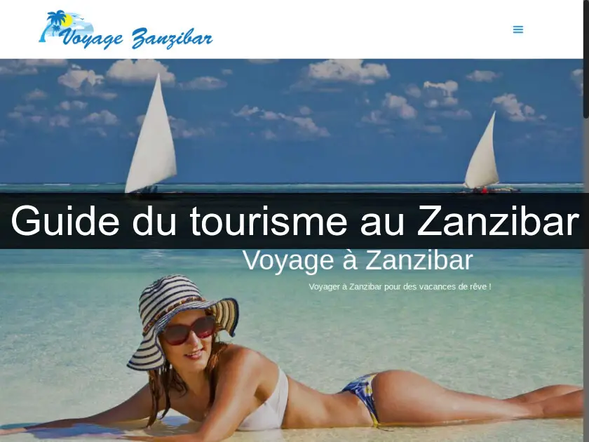Guide du tourisme au Zanzibar
